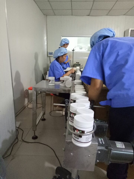 粉劑生產(chǎn)流水線